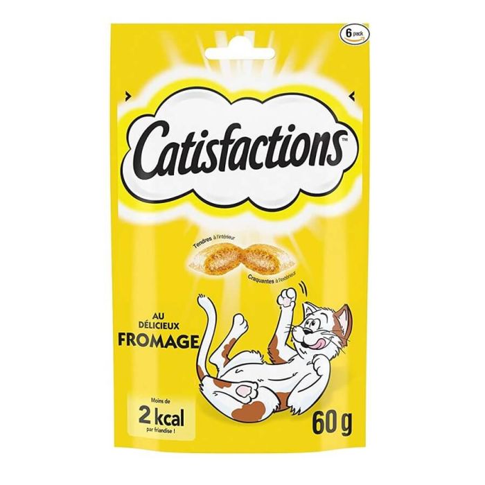 Satisfaction Cat Treats - Cheese Flavor